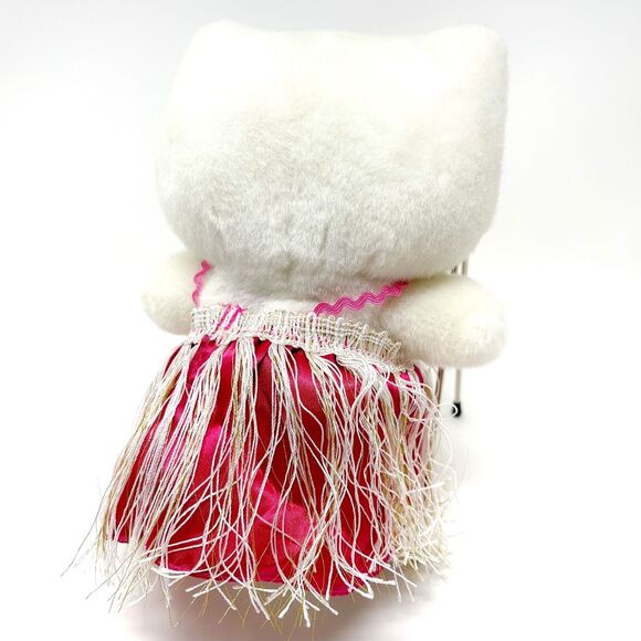 Hello Kitty Hula Dance Plush Vintage 2001 Sanrio Electronic Cat Stuffed Animal - Picture 2 of 3